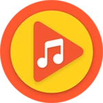 music player audio player android application logo